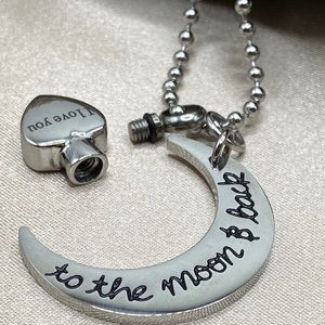 I Love You to the Moon and Back Locket Necklace